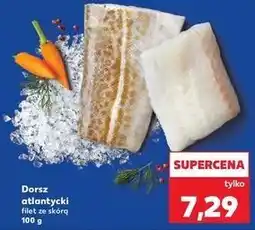 Kaufland Dorsz atlantycki filet ze skórą oferta