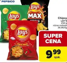 Carrefour Chipsy Lay's oferta