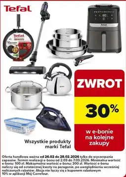 Carrefour Wszystkie produkty marki Tefal oferta