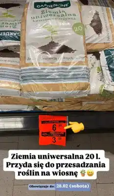 ALDI Ziemia uniwersalna kwiatowo-warzywna oferta