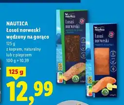 Lidl Łosoś norweski wędzony na gorąco z koprem oferta