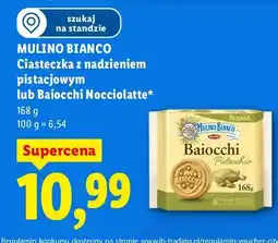 Lidl Ciasteczka z nadzieniem pistacjowym oferta