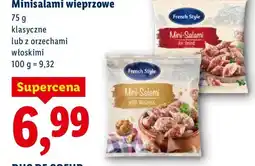Lidl Minisalami wieprzowe klasyczne oferta
