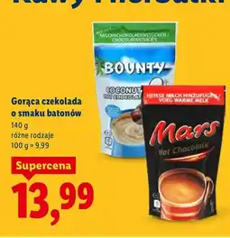 Lidl Gorąca czekolada o smaku batonów różne rodzaje oferta
