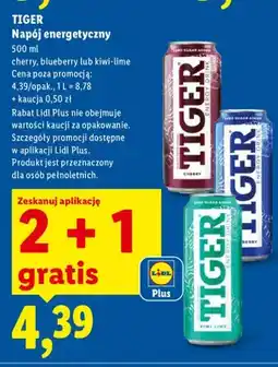 Lidl Napój energetyczny cherry oferta