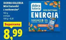 Lidl Mini batoniki z nerkowców Energia oferta