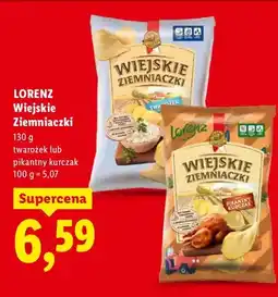 Lidl Chipsy Wiejskie Ziemniaczki twarożek oferta