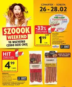 Intermarche Kabanosy oferta