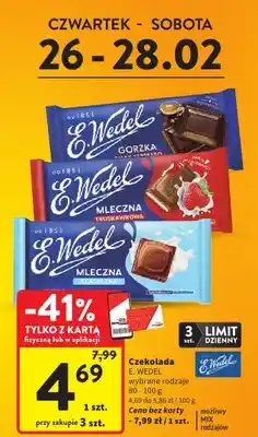 Intermarche Czekolada mleczna klasyczna oferta