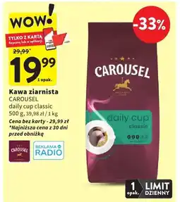 Intermarche Kawa ziarnista daily cup classic oferta