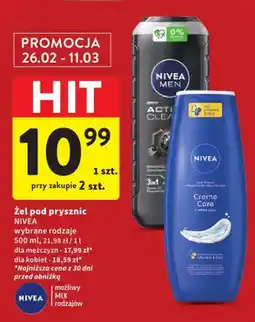 Intermarche Żel pod prysznic Creme Care oferta