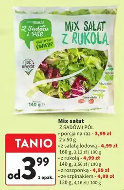Intermarche Mix sałat z rukolą oferta