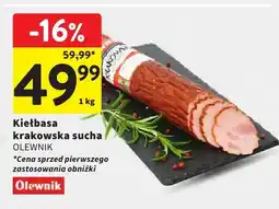 Intermarche Kiełbasa krakowska sucha oferta