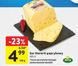 Intermarche Ser Havarti paprykowy oferta