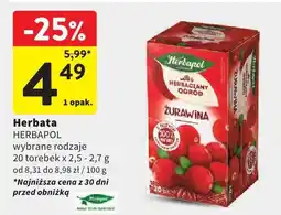 Intermarche Herbata wybrane rodzaje 20 torebek x oferta