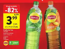 Intermarche Napój Fruity Ice Tea Peach oferta
