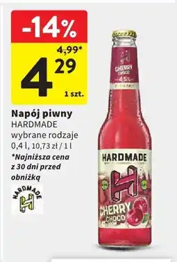Intermarche Napój piwny wybrane rodzaje oferta