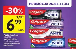 Intermarche Pasta do zębów Advanced White wybrane rodzaje oferta
