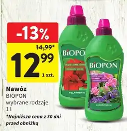 Intermarche Nawóz wybrane rodzaje oferta