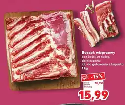 Kaufland Boczek wieprzowy bez kości oferta