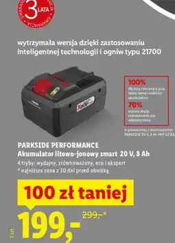 Lidl Akumulator litowo-jonowy smart 8Ah oferta
