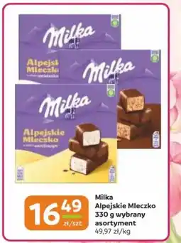 Gama Milka Alpejskie Mleczko oferta