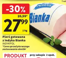 Intermarche INDYKPOL Pierś gotowana z indyka Bianka oferta