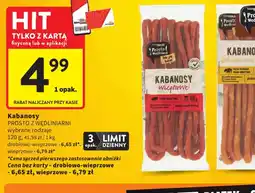 Intermarche Prosto z Wędliniarni Kabanosy oferta