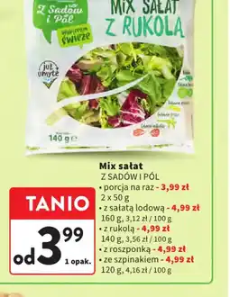Intermarche Z Sadów i Pól Mix sałat oferta
