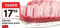 Intermarche Zeberka wieprzowe paski oferta