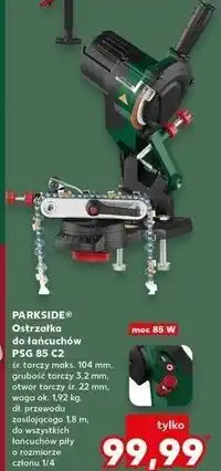 Kaufland Parkside Ostrzałka do łańcuchów PSG 85 C2 oferta