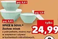 Kaufland Spice & Soul Zestaw misek z pokrywkami oferta