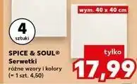 Kaufland Spice & Soul Serwetki oferta