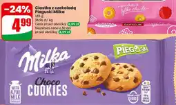 Dino Ciastka z czekoladą Pieguski Milka oferta