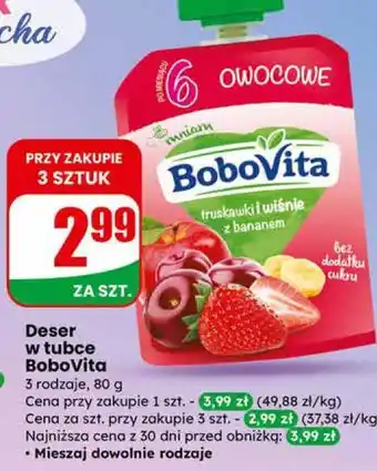 Dino Deser w tubce BoboVita oferta