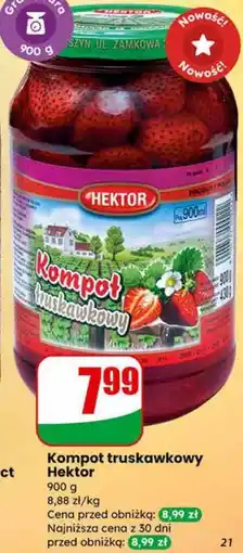 Dino Kompot truskawkowy Hektor oferta