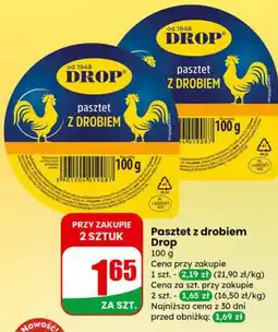Dino Pasztet z drobiem Drop oferta