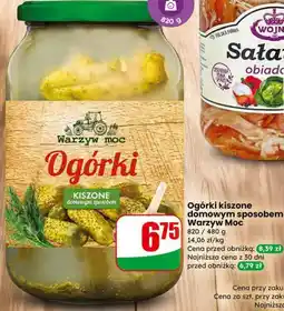 Dino Ogórki kiszone domowym sposobem Warzyw Moc oferta