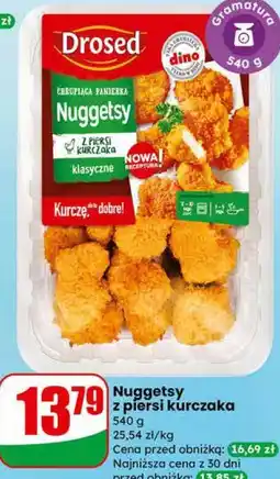 Dino Nuggetsy z piersi kurczaka Drosed oferta