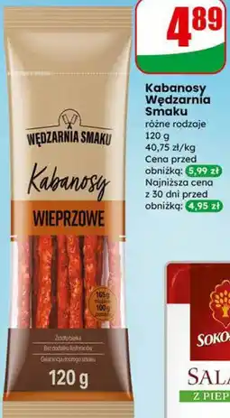 Dino Kabanosy Wędzarnia Smaku różne rodzaje oferta