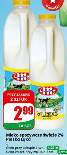 Dino Mleko spożywcze świeże 2% Polska Łąka oferta