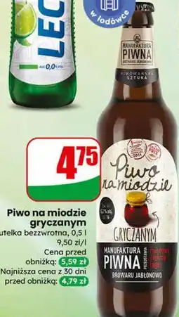 Dino Piwo na miodzie gryczanym butelka bezzwrotna oferta