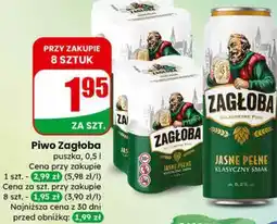 Dino Piwo Zagłoba puszka oferta
