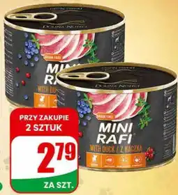 Dino Mokra karma dla psa z kaczką Rafi Mini oferta