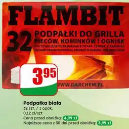 Dino Podpałka biała Flambit 32 szt oferta