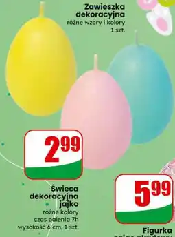 Dino Świeca dekoracyjna jajko (różne rodzaje) oferta