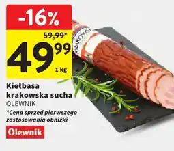 Intermarche Olewnik Kiełbasa krakowska sucha oferta