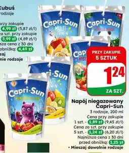 Dino Napój niegazowany Capri-Sun 3 rodzaje oferta