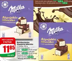 Dino Bombonierka Alpejskie Mleczko Milka (różne rodzaje) oferta
