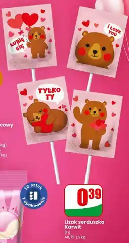 Dino Lizak serduszko Karwit oferta